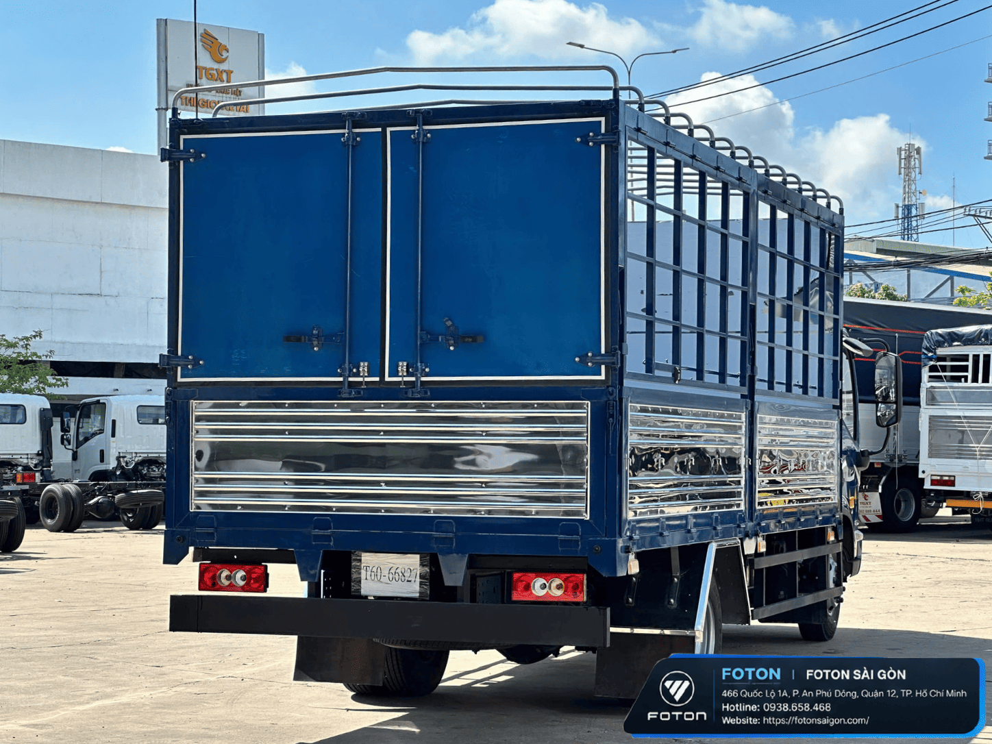 XE TẢI FOTON AUMARK TẢI 7.65T - 7T6 - 7.65 TẤN